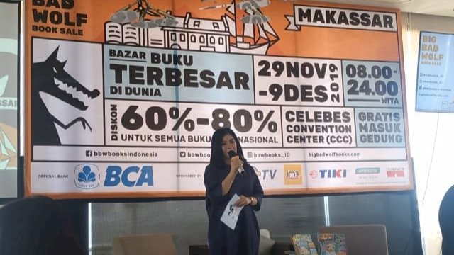 Suka Baca Buku? Bazar Buku Terbesar di Dunia Digelar di CCC Makassar