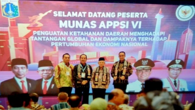 Gubernur NA Harap Munas APPSI Lahirkan Program Inovatif