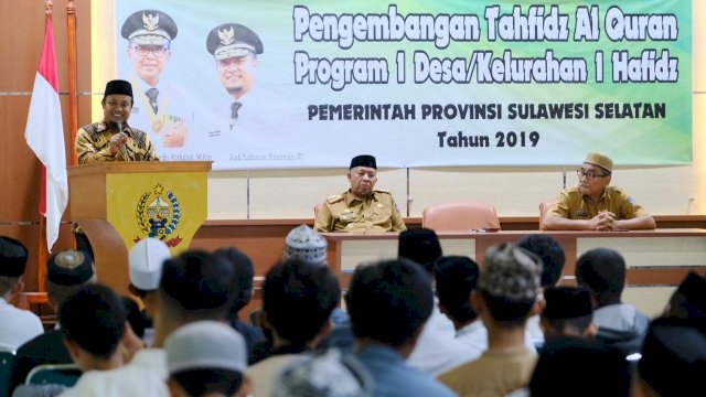 Wujudkan Program Satu Desa Satu Hafiz, Ini yang Dilakukan Pemprov Sulsel