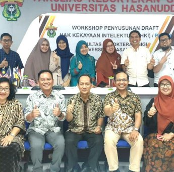 Tingkatkan Jumlah dan Kualitas HaKI/Paten, FKG Unhas Gelar Workshop