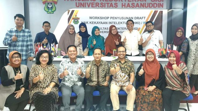 Tingkatkan Jumlah dan Kualitas HaKI/Paten, FKG Unhas Gelar Workshop
