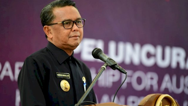 Gubernur Sulsel, Prof. Nurdin Abdullah.