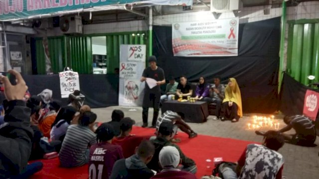 Peringati Hari Aids Sedunia, BEM Fakultas Psikologi UIT Gelar Diskusi, Baca Puisi Hingga Teatrikal