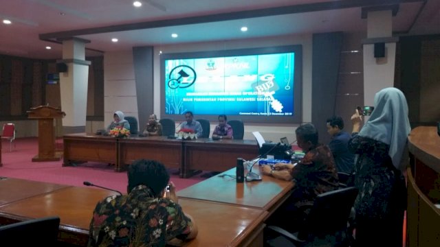 Pembukaan Lelang Kendaraan Dinas milik Pemprov Sulsel, Kamis (13/12/2019).