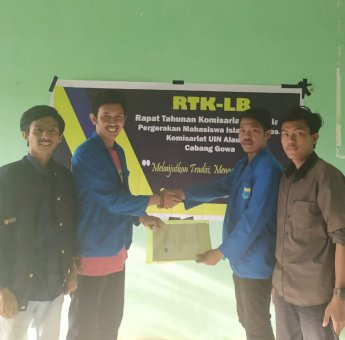 PMII UIN Alauddin Cabang Gowa Punya Nahkoda Baru