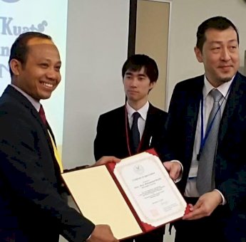 Dekan FKG Unhas Jadi Pembicara di Okayama University Jepang