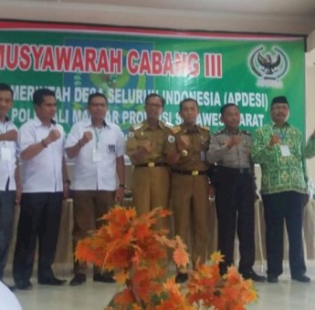 DPC APDESI Polman Gelar Muscab Pilih Ketua dan Pengurus Baru Periode 2019-2024