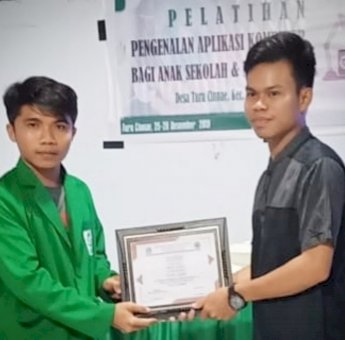 Mahasiswa KKN UINAM Gelar Pelatihan Pengenalan Aplikasi Komputer di Desa Cinnae Bone