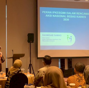 Bahas Bebas Karies Tahun 2030, Ketua Senat FKG Unhas Jadi Narasumber di Kemenkes