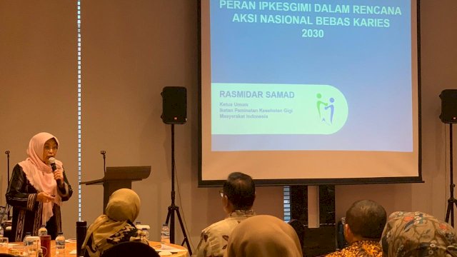 Bahas Bebas Karies Tahun 2030, Ketua Senat FKG Unhas Jadi Narasumber di Kemenkes