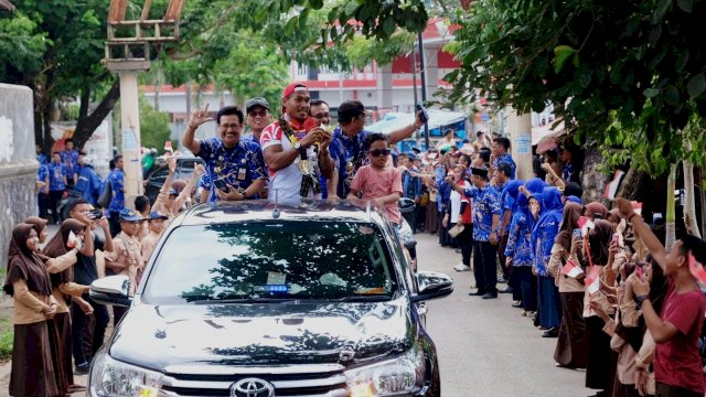 VIDEO: Bupati dan Warga Gowa Sambut Meriah Atlet Peraih Empat Medali Emas di Sea Games Filipina