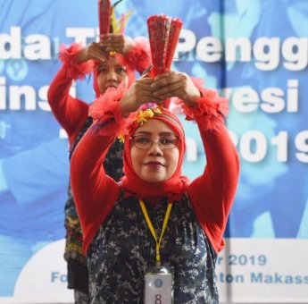 HKG Sulsel, TP PKK Soppeng Ikut Andil Pada Lomba Poco-Poco