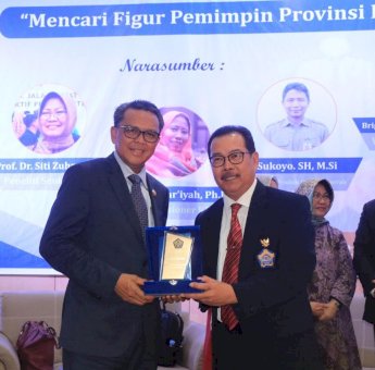 Jadi Narsum di Seminar Nasional UNIB, NA Paparkan Kesuksesan 10 Tahun Pimpin Bantaeng