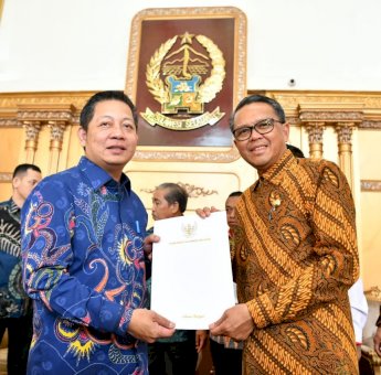 Temui Nurdin Abdullah, Banggar DPR RI Komitmen Utamakan Pembangunan Sulsel