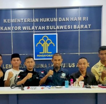 Cegah Peredaran Obat Terlarang, LPKA Mamuju Geledah Ruang Tahanan