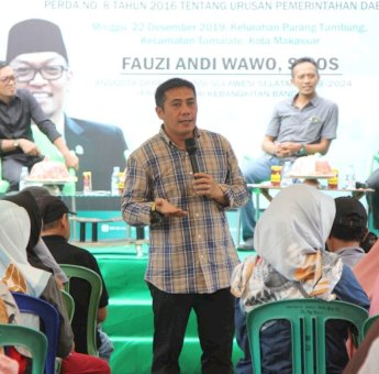 Legislator PKB Sosialisasi Perda Bersama Deng Ical