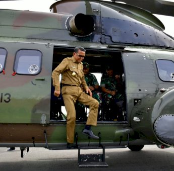 Nurdin Abdullah Rayakan Tahun Baru 2020 di Daerah Terisolir Seko Luwu Utara