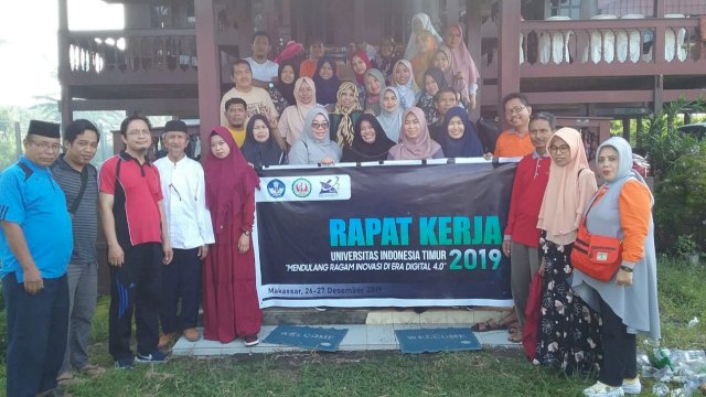 Universitas Indonesia Timur Gelar Raker Pleno di Barru