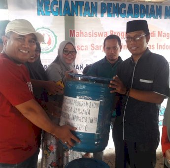 Pascasarjana Kesehatan UIT Gelar Kegiatan Pengabdian Masyarakat