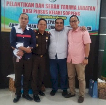 Dua Tahun Lebih Bertugas, Zulmar Digantikan Ridwan, Ini Pesan dan Kesannya di Kejari Soppeng