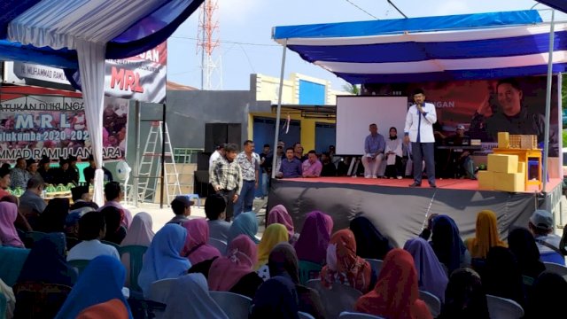 Di Hadapan Ribuan Masyarakat Bulukumba, Sekertaris Demokrat Garansi Partainya Untuk MRL