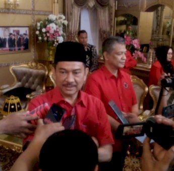 Pilkada Serentak 2020, Pengurus PDI-P Sulsel Temui Gubernur Nurdin Abdullah