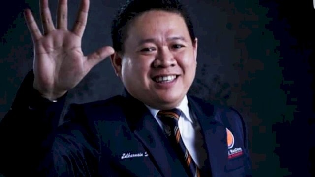 Ketua DPD Partai Nasdem Kabupaten Soppeng, Andi Zulkarnaen Soetomo.