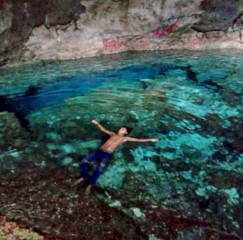 Pesona Tersembunyi, Inilah Potret Wisata Permandian Alam Gua Kasimbuno di Mawasangka Buton Tengah