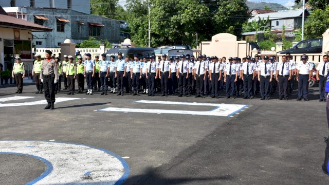 Polres Soppeng Peringati HUT Satpam Ke-39