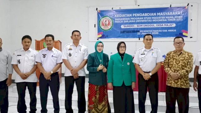 Pascasarjana Megister Manajemen UIT Gelar Pengabdian Masyarakat di Maros