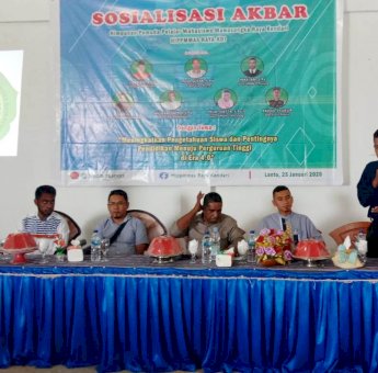 Setelah di Mawasangka, Hippmmas Raya-KDI Kembali Gelar Sosialisasi Akbar di Masteng
