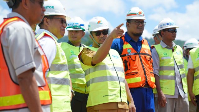 Tinjau Pembangunan Bendungan Pamukkulu, Wagub Sulsel: 2020 Ditargetkan Rampung 40 Persen