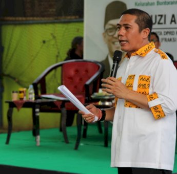 Anggota DPRD Sulsel Fauzi Andi Wawo Gelar Sosialis Perda, Deng Ical Didaulat Jadi Narasumber