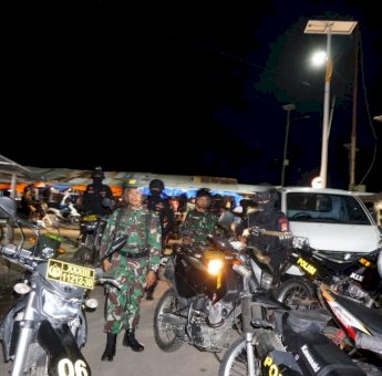 Pastikan Malam Pergantian Tahun 2020 Berjalan Lancar, Polres Polman Gelar Patroli Gabungan