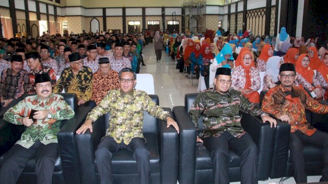 Kembali Hadiri Ramah Tamah HAB Ke-74, Nurdin Abdullah Apresiasi Kerja Kemenag Sulsel