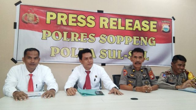 Kasus di Polres Soppeng Dipaparkan, Ini Datanya