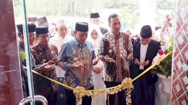 Resmikan Masjid Ar-Rauf, Bupati Wajo: Ini Bagian Dari Dukungan Program ‘Gemantik’