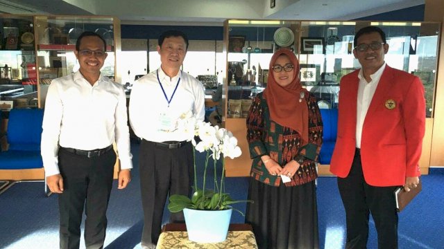 Rektor Unhas Terima Kunjungan Professor Bedah Plastik asal Taiwan