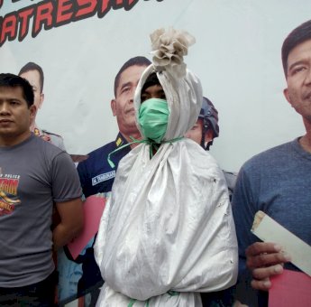 Resahkan Warga, Pocong di Gowa Ditangkap Polisi