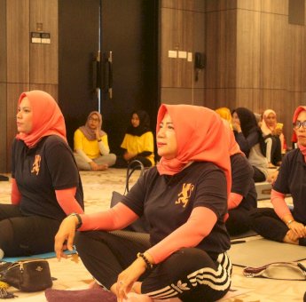 Tingkatkan Kesehatan Pekerja, Pertamina MOR VII Launching Program Exercise Fit Tuesday