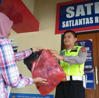 Ingin Buat SIM atau SKCK di Polres Baubau? Anda Wajib Bawa Sampah Plastik