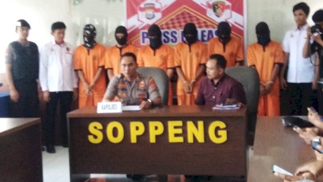 Polres Soppeng Rilis Kasus Kekerasan Terhadap Perempuan dan Anak, Ini Tersangkanya