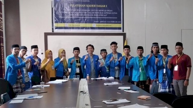 PMII Hasyim Asy&#8217;ari Kendari Adakan PKD, Kader Diharapkan Jadi Perisai Negara Dari Radikalisme