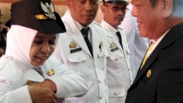 Kembali Jabat Kades Rompegading Soppeng, Sakmawati: Ini Kemenangan Rakyat