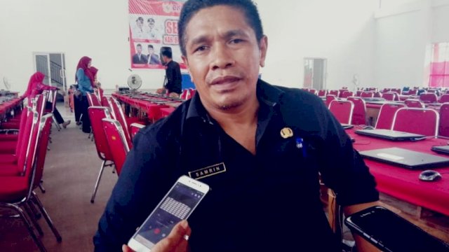 Kepala BKPSDM Buton Tengah, Samrin.
