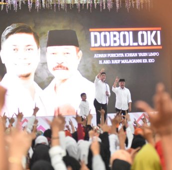 Resmi Kembali Berpasangan, Adnan-Kio Minta Restu Masyarakat Gowa