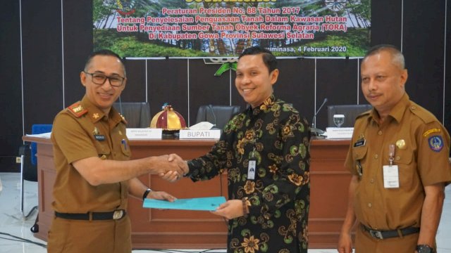 Atasi Konflik Lahan, Gowa Peroleh Program TORA Seluas 5.626 Hektar Dari Pemerintah Pusat