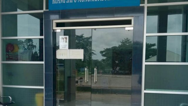 Ruang Sapomona&rsquo;a Isolasi Khusus RSUD Bahteramas, yang digunakan untuk mengisolasi pasien yang diduga terjangkit Virus Corona, Selasa (04/02/2020).