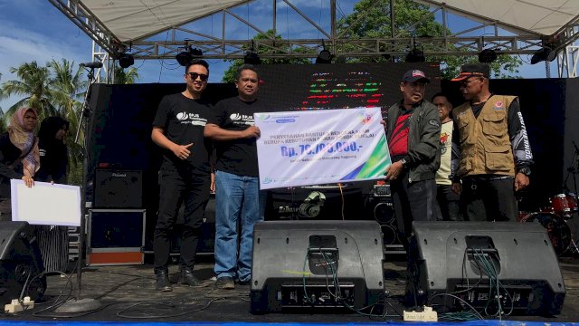 BPJS Ketenagakerjaan Salurkan Bantuan Untuk Masyarakat Sidrap