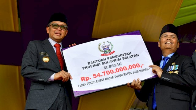 Giliran Enrekang Dapat Bantuan Rp 54,7 Miliar Dari Pemprov Sulsel